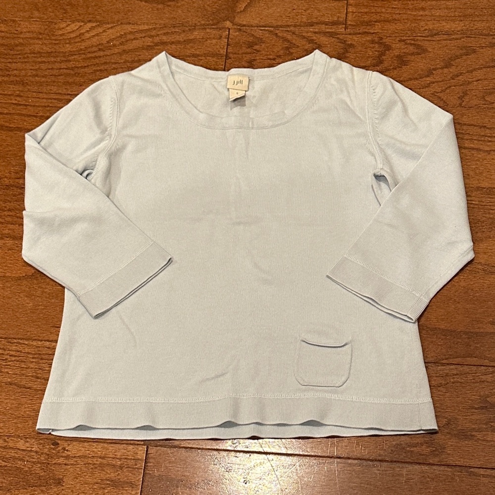J. Jill Soft Blue sweater